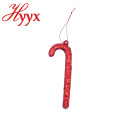 HYYX Cheap New Year Christmas tree decoration 2018 hanging crutches christmas ornament decorative santa Supplies